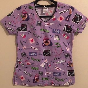 Doc McStuffins scrub top